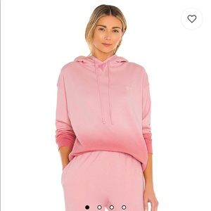 WSLY - The Ecosoft Oversized Hoodie in Earthy Pink Ombré